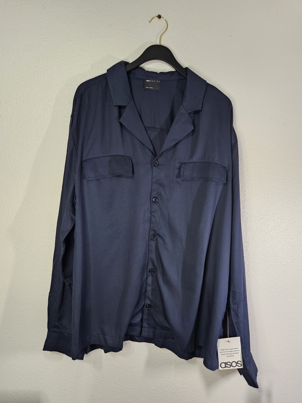 Asos DESIGN Relaxed Camp Collar Shirt